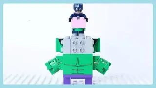 Captain America baut den Hulk LEGO Stopmotion | Billy Bricks | WildBrain Kinder