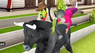 Scary Stranger 3D -Stranger and Miss T in funny pranks