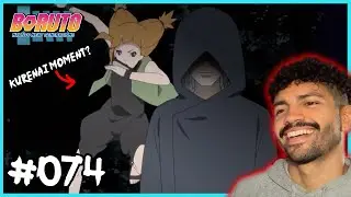 Moegi uses water-style against Suigetsu | The Enemy, Ino-Shika-Cho! | Boruto #74 | REACTION