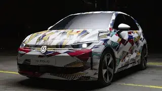 Внешний вид Volkswagen ID. Polo &mdash; закамуфлированная серийная модель