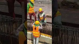 Install Beam Over Concrete Joint