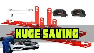 Car Wheel Alignment Tool Heavy Duty Toe Plates Wheel Accessories Parts Adjustable Automotive Wheel