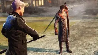 DmC Devil May Cry: Young Dante VS Virgil game over!