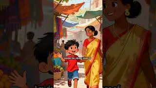 Madhav Learns the Value of Money | Moral Story for Kids #ytshorts #youtubeshorts #bedtimestory