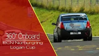 Onboard: RCN N&uuml;rburgring - Dacia Logan Cup [360&deg;]