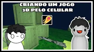 CRIEI UM JOGO EM 3D PELO CELULAR USANDO A ITS MAGIC!!!