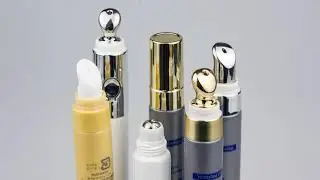 15ml Cooling Metal Tip Massager Tube For Eye Cream
