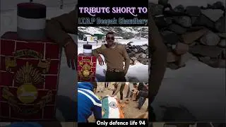 Tribute Short to I.T.B.P Jawan Deepak Chaudhary 💐🇮🇳| indian Tibbat Border Police ⚔️| #shorts