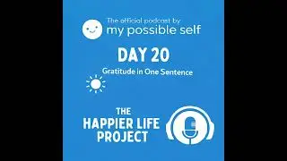 Happiness Hack: Day 20 - Gratitude in One Sentence