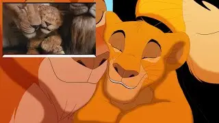 Procreate Speedpaint Mufasa Trailer Screenshot Redraw In Traditional 2D Style Animation