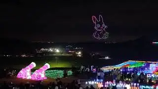 東京ドイツ村ドローンショー(2025/11/29)