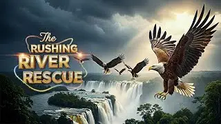 The Rushing River Rescue | Epic Eagle Family Song in Amazon Forest