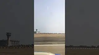 Flight (Indigo) Full Take off at Raipur Airport|| Raw Audio