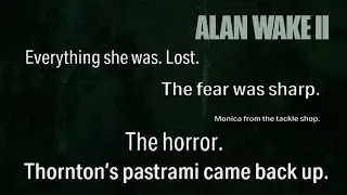 Alan Wake 2 - Mulligan & Thornton voices Theme