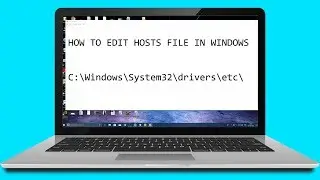 How to edit host file | Edit host file windows 10
