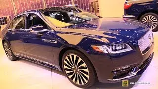 2018 Lincoln Continental Black Label - Exterior and Interior Walkaround - 2018 New York Auto Show