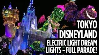 Tokyo Disneyland Electrical Parade Dreamlights - Full Parade with original soundtrack Christmas Eve