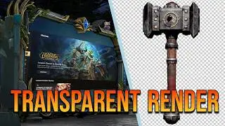 How to Render Transparent Backgrounds in Unreal Engine 5.8