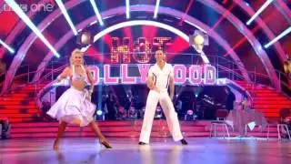 Michael Vaughan & Natalie Lowe Cha Cha to 'Hot Stuff' - Strictly Come Dancing 2012 - BBC