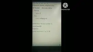 factorial number  using recursion function in python