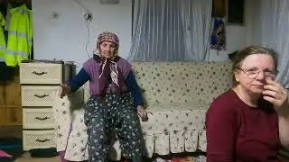 Köyde ananemde akşam yemeği. Şehirden kızları geldi. village life  köy hayatı
