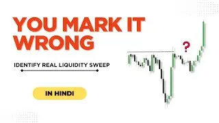 How Smart Money Filters the REAL Liquidity Sweep ( Most Traders Don't Know )