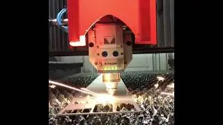 RMT KYSON Fiber Laser Fast Cutting Titanium Sheet | Fiber Laser
