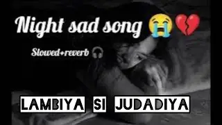 Night breakup sad song 😭💔🎧#sad #love #music #bollywood #song 
