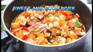 Sweet and Sour Pork - Made with Leftover Roast Pork
