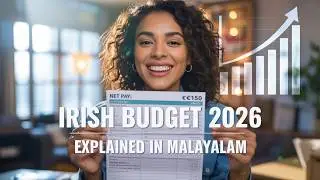 Irish Budget 2026 Explained in Malayalam | Key Points on Welfare, Tax, and Cost of Living