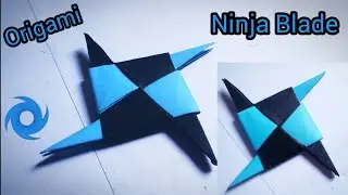 How To Make Origami Ninja Star | How To Make Easy Origami Paper Ninja Blade | #origami #ninjastar