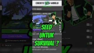 Seed Cocok Untuk Survival ? | MINECRAFT INDONESIA #minecraft #mcpe #tofancraft #seedminecraft