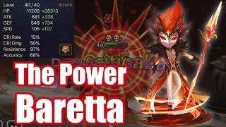 【Summoners War | Curry's RTA】The Power Baretta, is this tower strategy? this is rta!