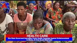 Edo State Government  Intensifies Public Health Campaign Against Schistosomiasis in Siluko Community