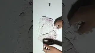Ytshorts l soft powdery chalk crunch l Oddly satisfying chalk l white dusty @NoorCrunchyAsmr7