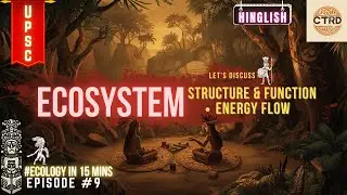 UPSC Ecology: Energy Flow in Ecosystem Explained | Prelims + Mains | Ecology in 15 mins | EP9 #15