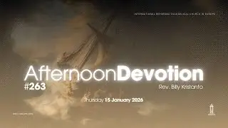 Renungan Siang #263 (Visi Kekudusan Allah) - Pdt. Billy Kristanto - IREC Europe