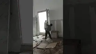 Fire door frame installation process