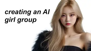 Using AI to create a kpop girl group