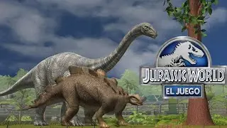 Dos Nuevos Vips el Apatosaurus y el Wuerhosaurus han llegado al parque en Jurassic World the Game 