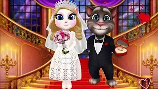 Royal wedding Day 💕 i love you tom & Angela ❤️ My Talking Angela'm 2 cosplay & tom new