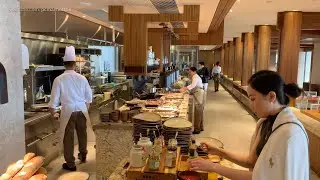 Breakfast Buffet at Big Bay Café. Kerry Hotel, Hung Hom Kowloon (in Hong Kong)