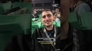 Marco Verratti : fan de padel &agrave; l'Ooredoo Qatar Major 2024 ! #padel