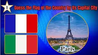 Guess the Flag by Capital City | Fun World Capitals Quiz Challenge 🌍🏳️