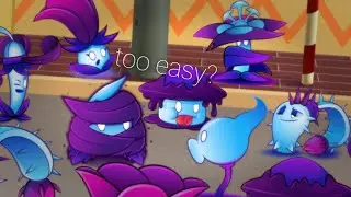 Why a only conceal mint plants challenge would be too easy for PVZ2
