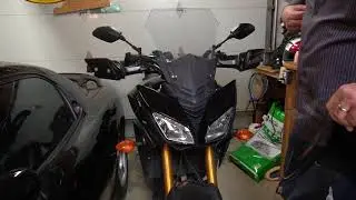 FJ-09 Vstream Windshield Install and walk-around
