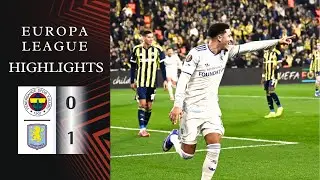 Fenerbahce - Aston Villa | 0-1 | Highlights | Europa League 2025-26 | fenerbahce aston villa