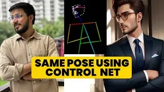 Create same pose in Stable diffusion | control net EXPLAINED In Hindi | Stable diffusion class 4