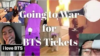 Going To WAR For BTS💜🎤🎫