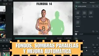Filmora 14: Backgrounds, Shadows, and Auto Enhance (Beginner's Guide!)